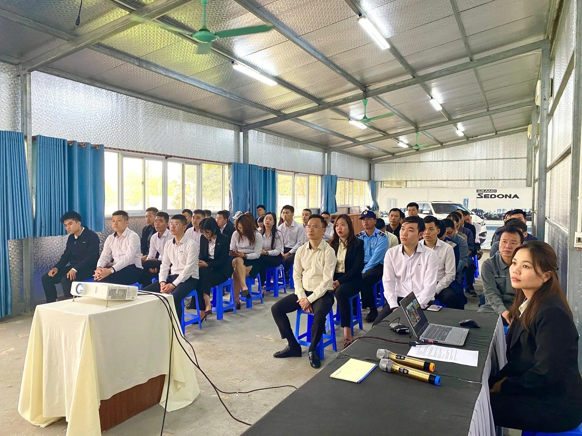 CHÀO CỜ THÁNG 04/2025 TẠI THACO AUTO LẠNG SƠN