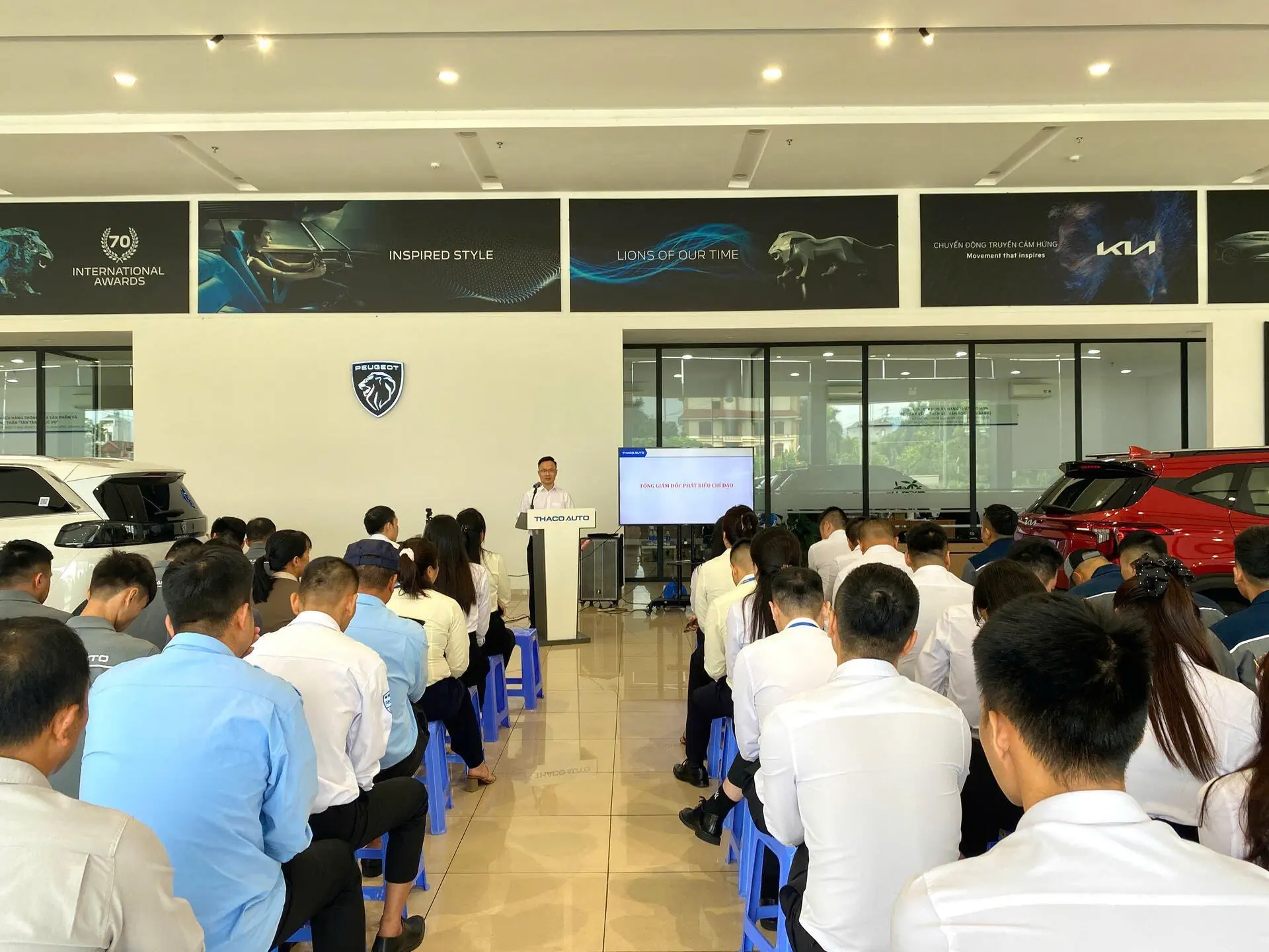 CHÀO CỜ THÁNG 08/2025 TẠI THACO AUTO LẠNG SƠN